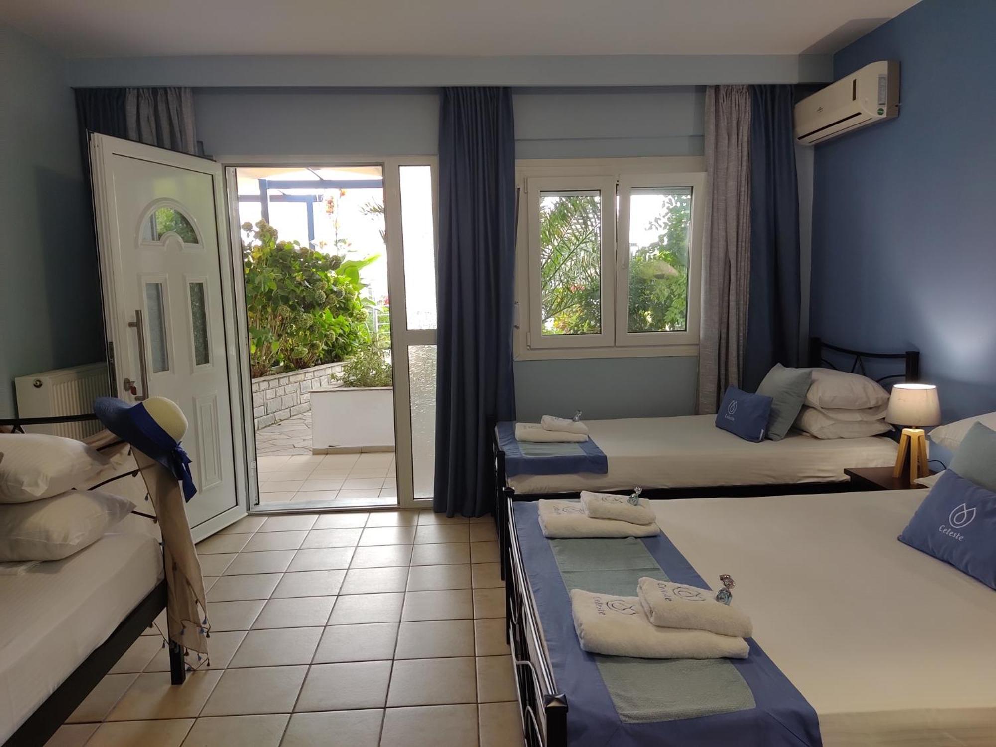 Celeste Deluxe Apartments Skála Potamiás Quarto foto